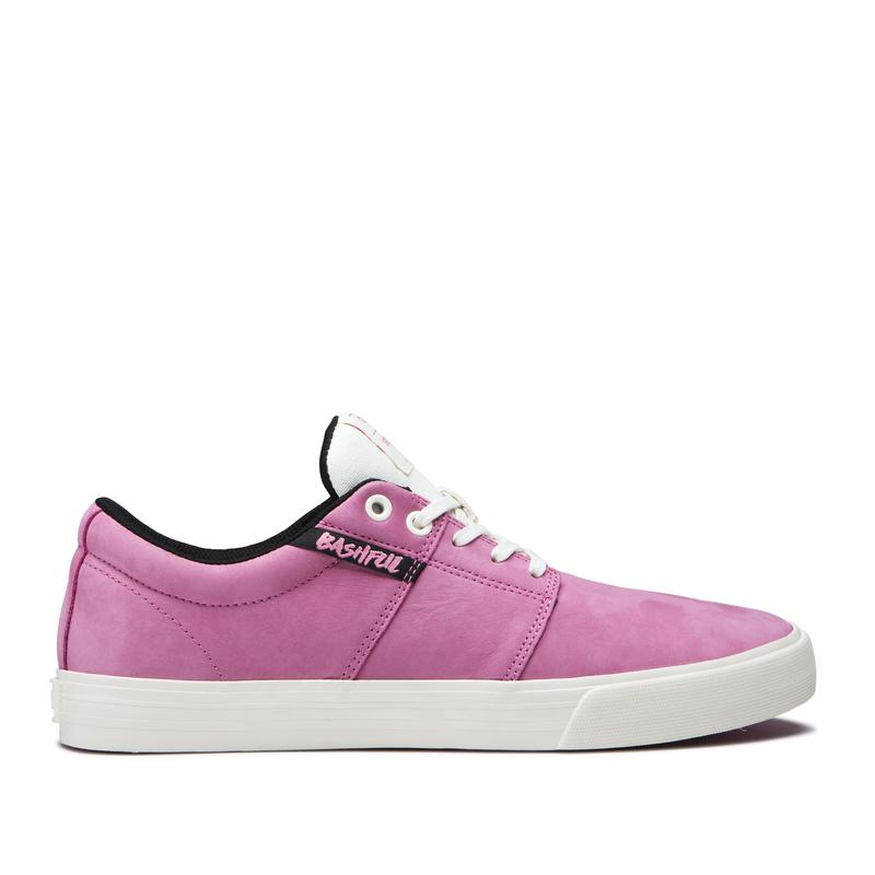 Supra STACKS II VULC Sneaker Low Damen Rosa Sale APXTS1732